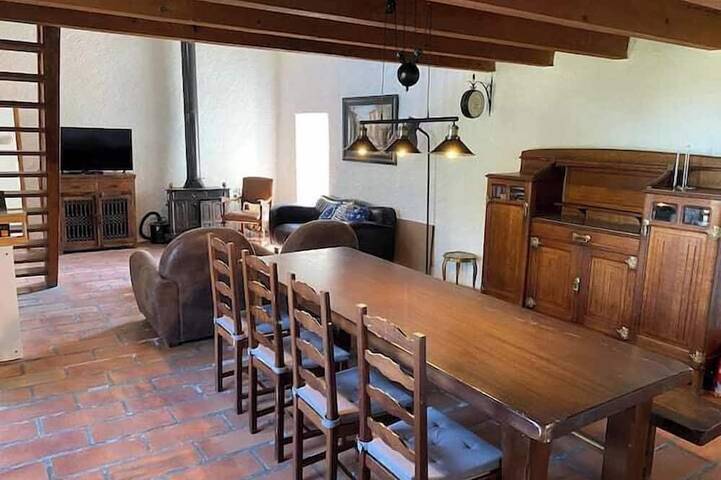 Maison de vacances pour 10 personnes, avec Jardin