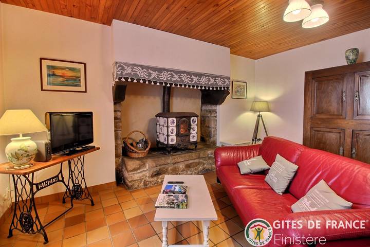 Gîte für 2 Personen, mit Garten