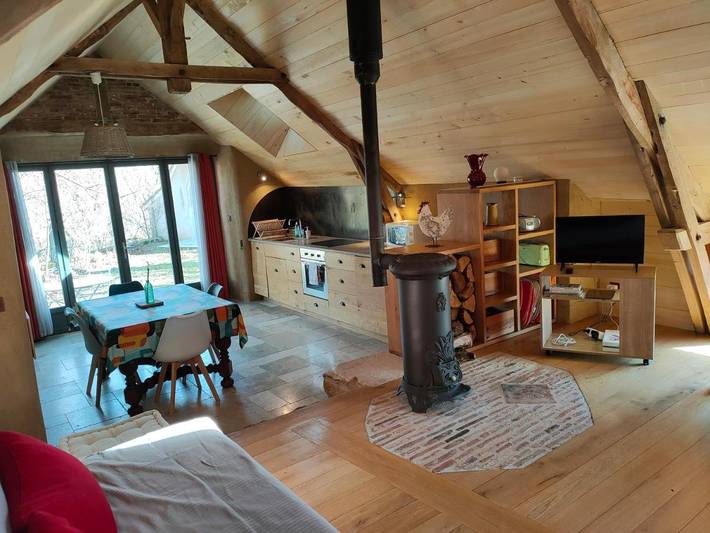 Location de vacances pour 4 personnes, avec Terrasse ainsi que Jardin et Piscine à Béduer