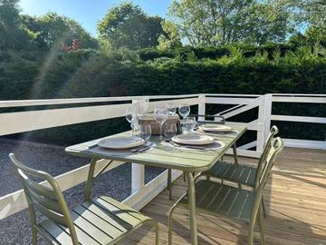 Gîte pour 5 personnes, avec terrasse à Bonneville-sur-Touques