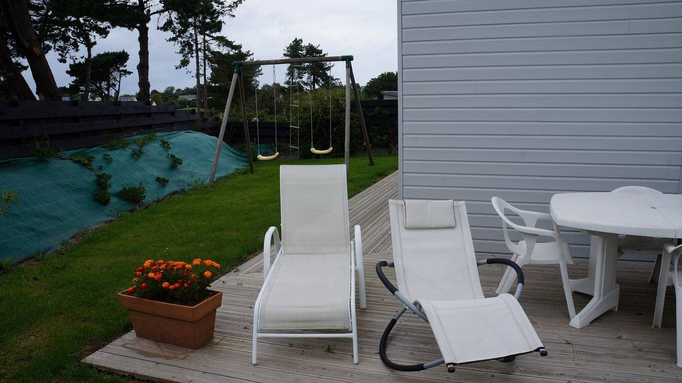 Maison bois tout confort, à 5 min plage de Pors Mabo in Trébeurden, Côte de Granit Rose