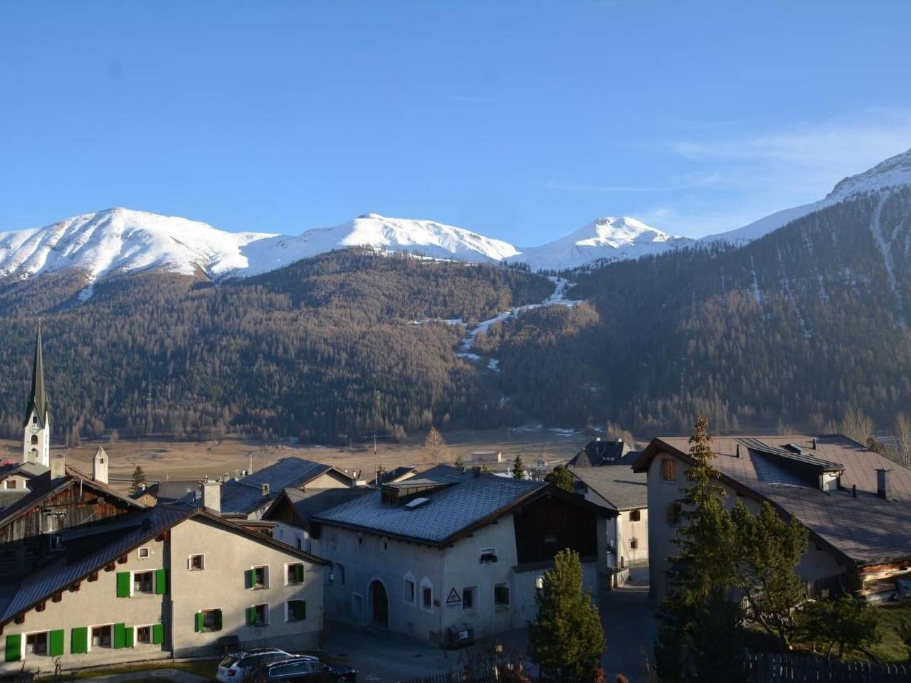 Ganze Wohnung, Chesa Mariöl Sur B2 in Zuoz, Sankt Moritz