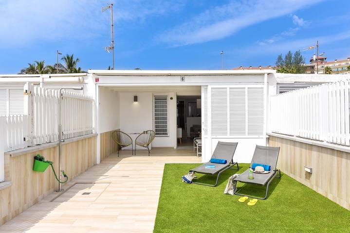 Ferienwohnung für 4 Personen, mit Terrasse und Garten in San Agustin - 3