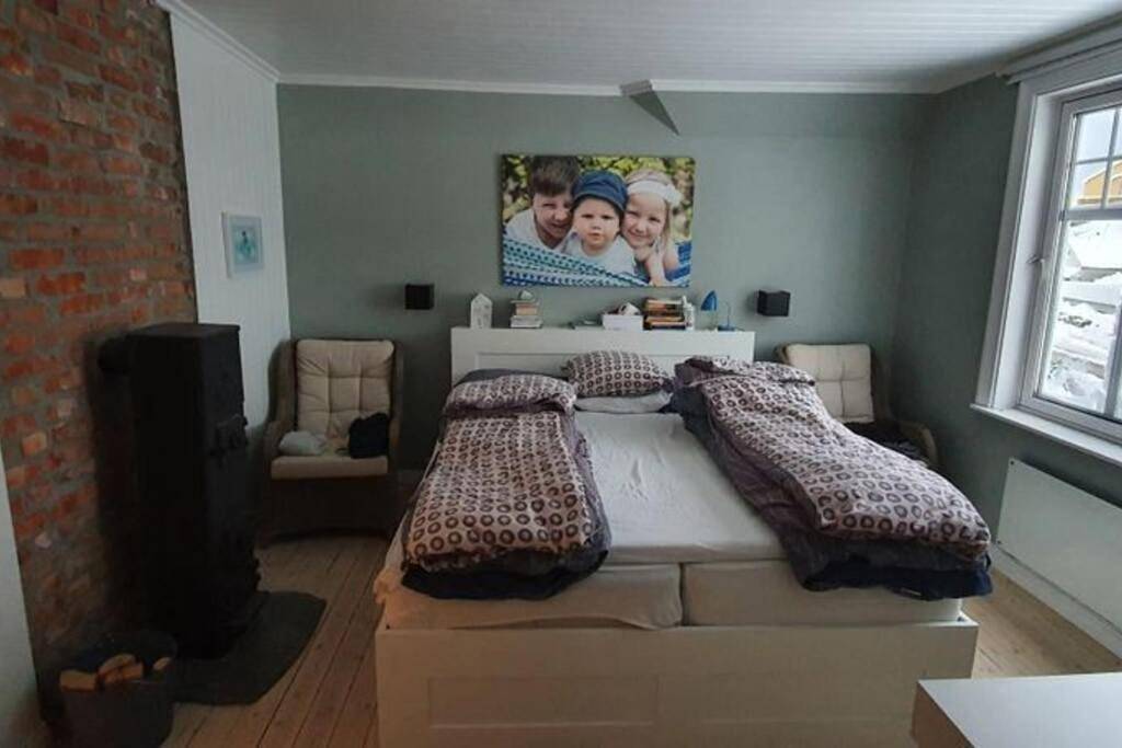 Flott Villa med sjøutsikt Badstue og badestamp in Kristiansand 