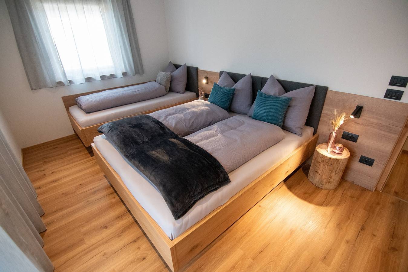 Ganze Wohnung, Kerschbama Farm Apartment Tondl mit Bergblick, Gemeinschaftsgarten und Wlan in Niederolang, Olang