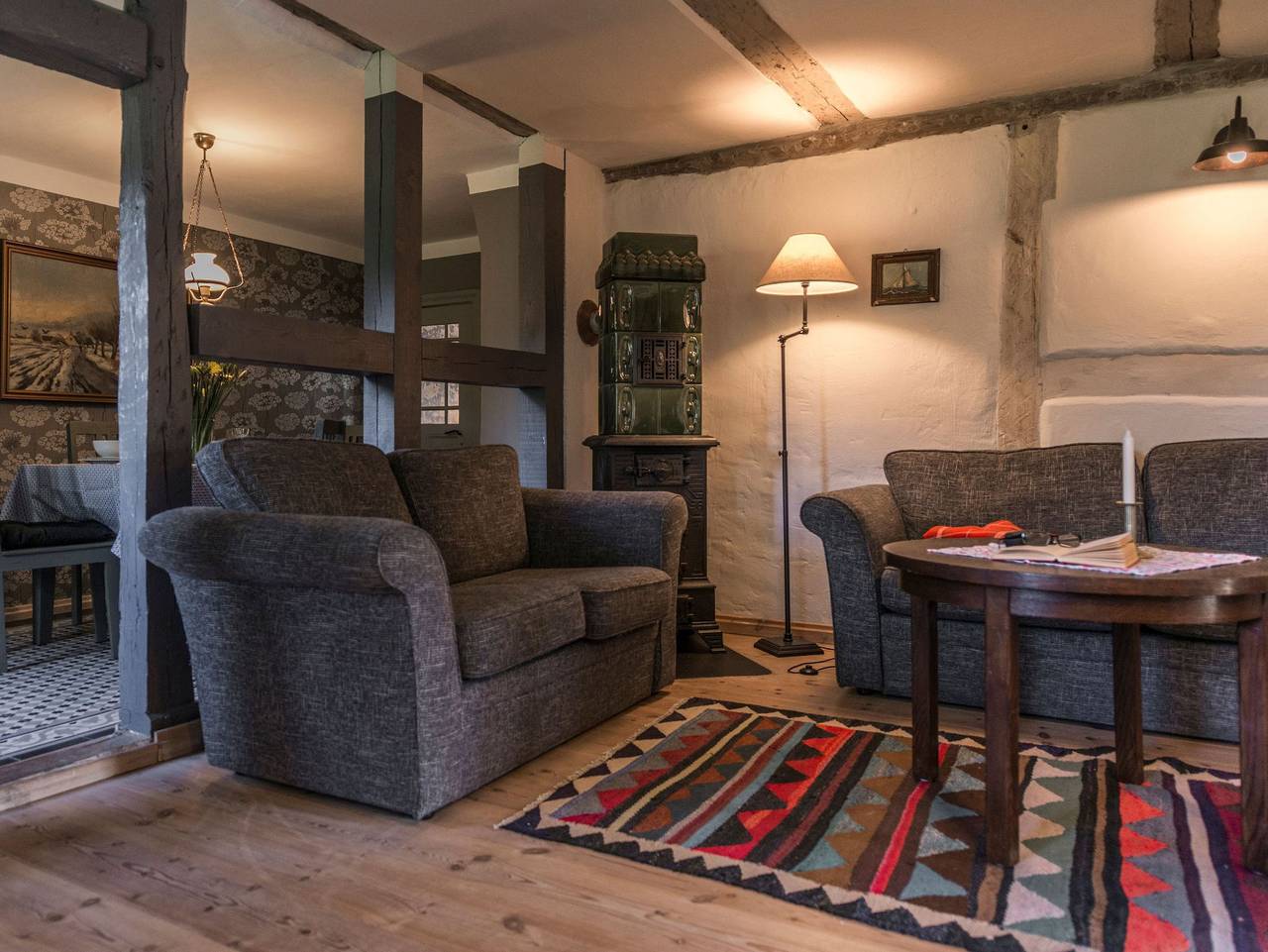 Pommernhaus Historisches Colonistenhaus Sauna Kamin Boot - Romantisch Übernachten mit offenem Kamin in Ahlbeck (Ueckermünde), Ahlbeck bei Ueckermünde