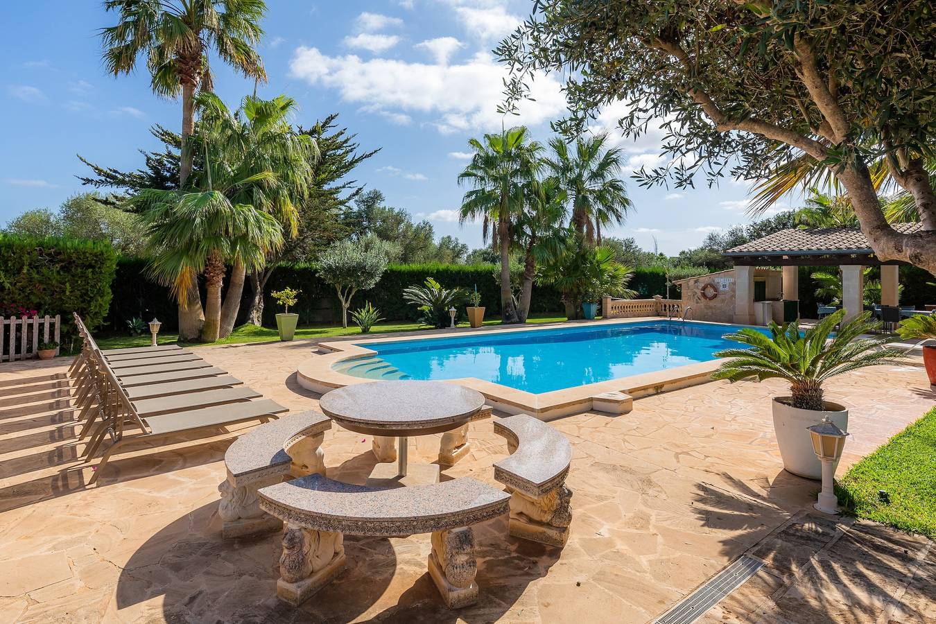Schönes Ferienhaus Ses Rodes mit Pool, Wlan in Portocolom, Felanitx