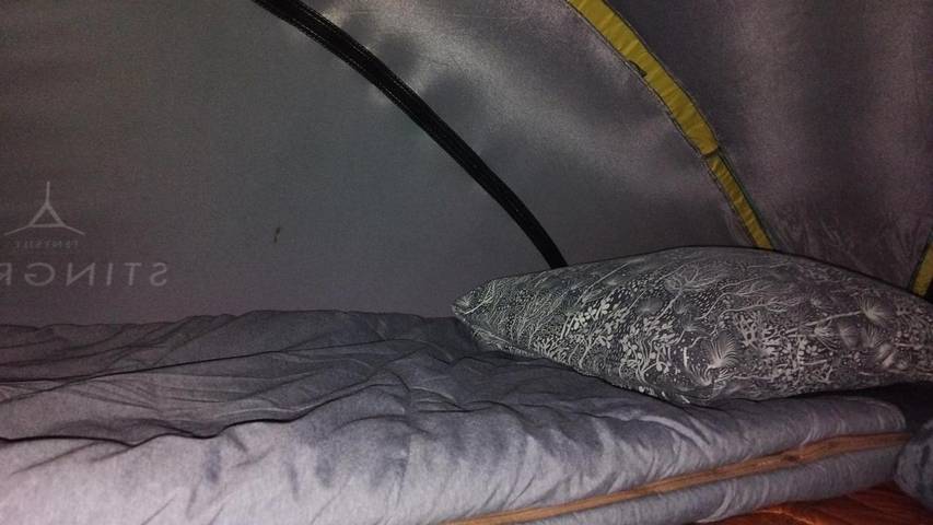 Tente pour 2 personnes, avec vue ainsi que vue sur le lac et jardin dans Haute-Vienne - 3