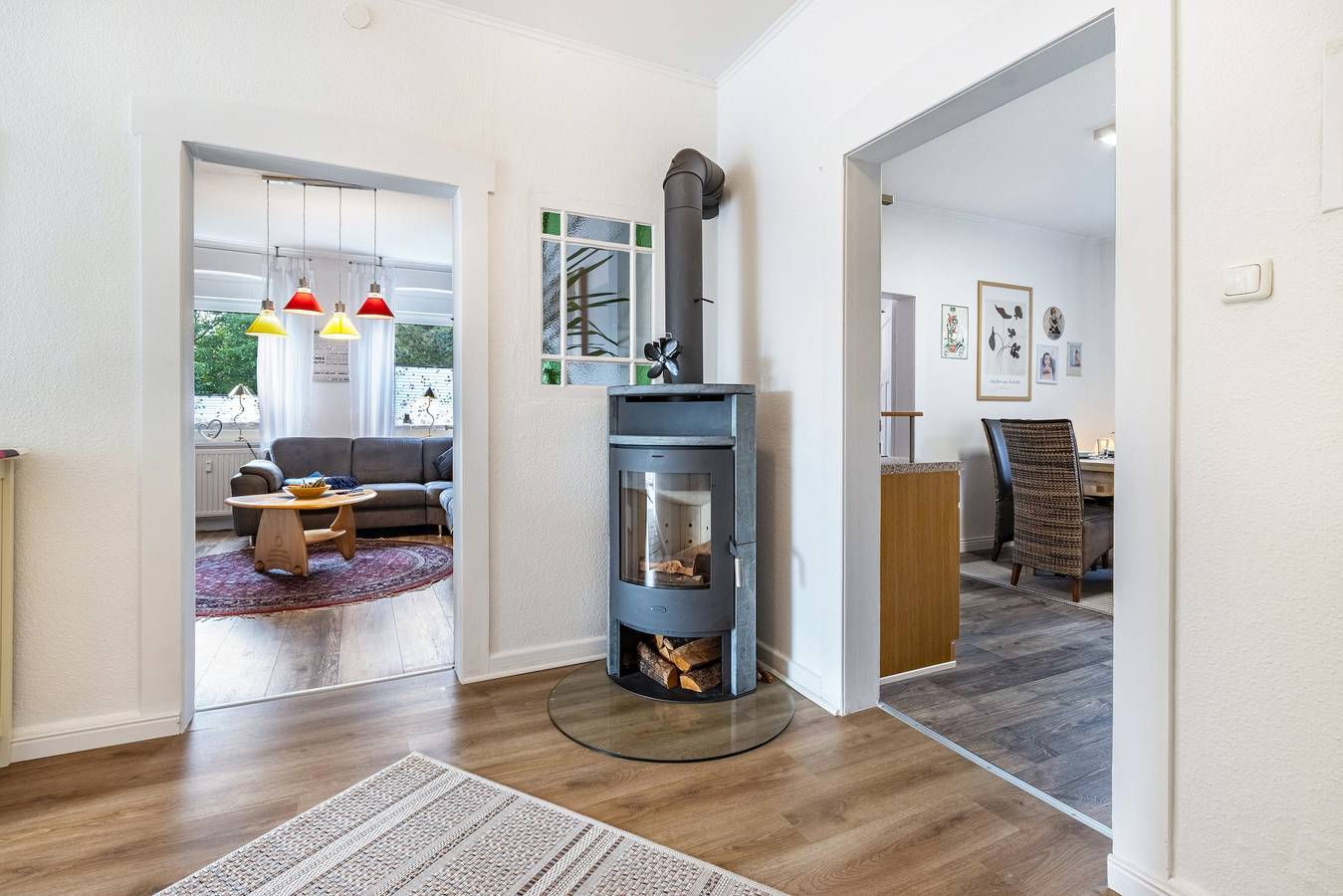 Ganze Wohnung, Ferienwohnung 'Toms Hütte' mit privater Terrasse und Wlan in Eisbergen, Porta Westfalica