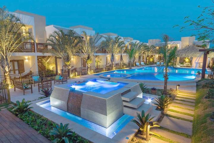 Pousadas para 4 pessoas, com terraço e jacuzzi e ainda jardim em Bonito