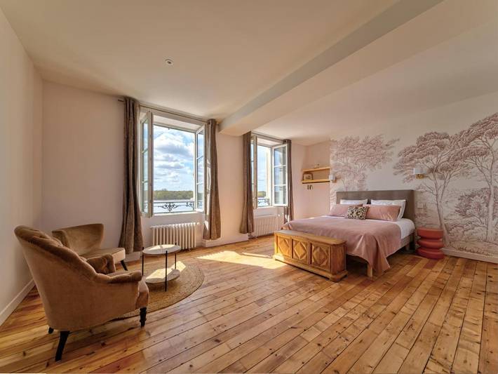 Gîte pour 2 personnes, avec piscine ainsi que vue et jardin à Saint-Mathurin-sur-Loire - 2