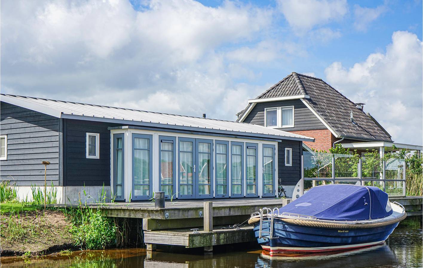 Ferienhaus für 4 Personen mit Terrasse in Giethoorn, Nationalpark Weerribben-Wieden