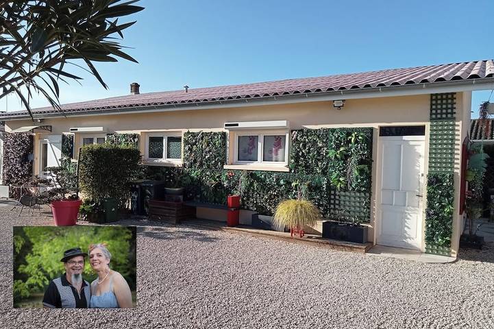 Maison de vacances pour 4 personnes, avec terrasse et jardin