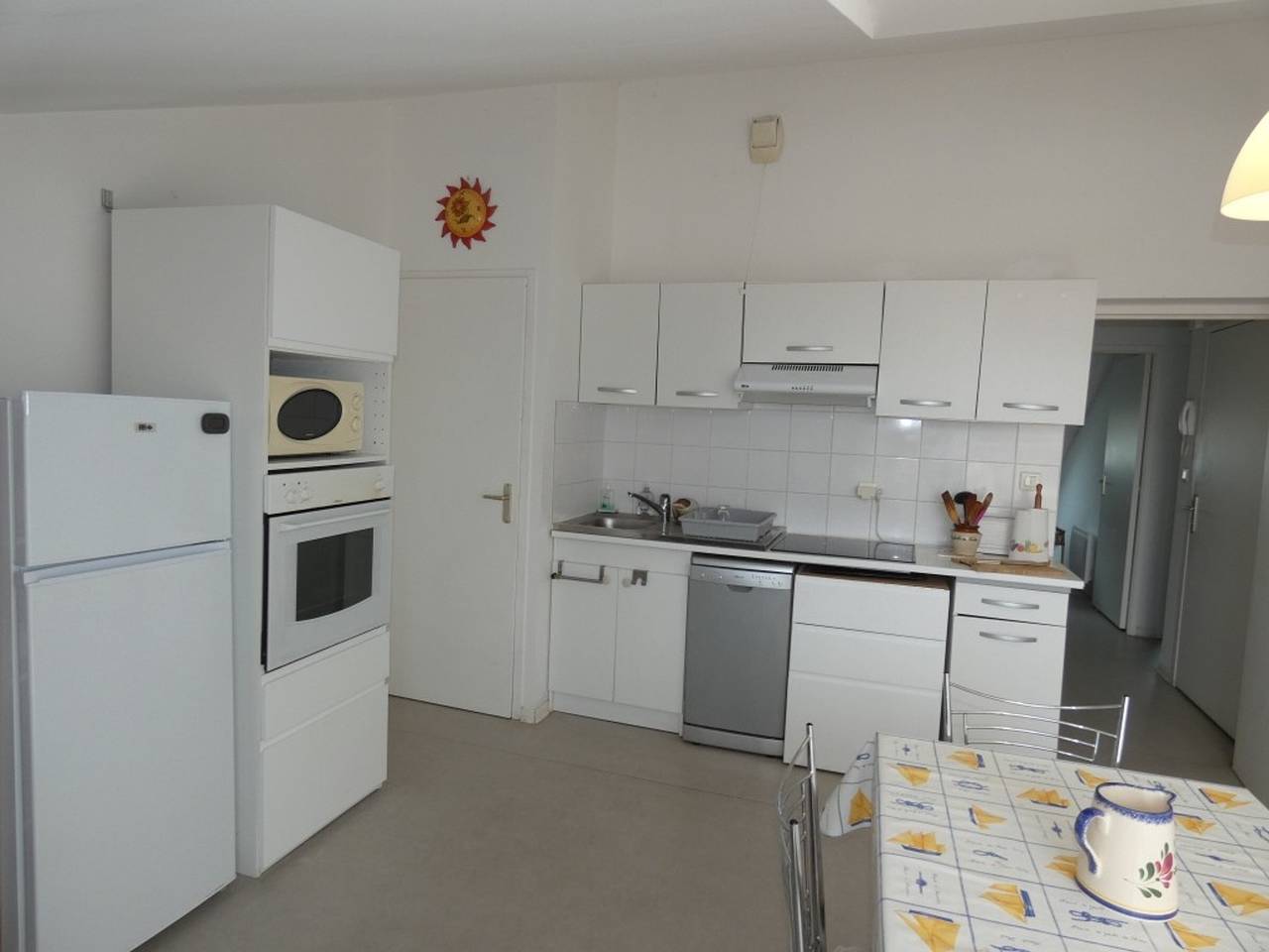 Appartement entier, Appartement central à Notre-Dame-de-Monts avec balcon et animaux acceptés in Notre-Dame-de-Monts, Vendée