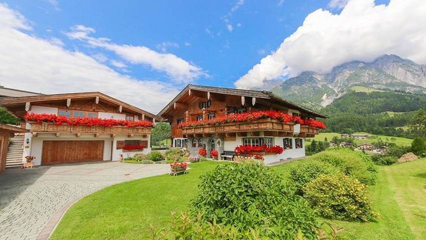 Hütte für 4 Personen, mit Garten und Terrasse in Leogang
