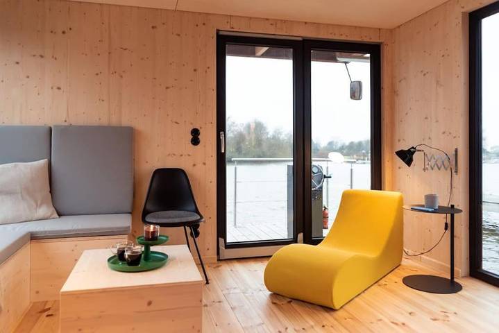 Boot für 4 Personen, mit Terrasse und Ausblick in Hamburg - 3