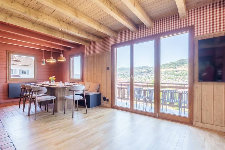 Le Modesty - Chalet vue sur la montagne in Gérardmer, Parque natural regional de los Ballons des Vosges