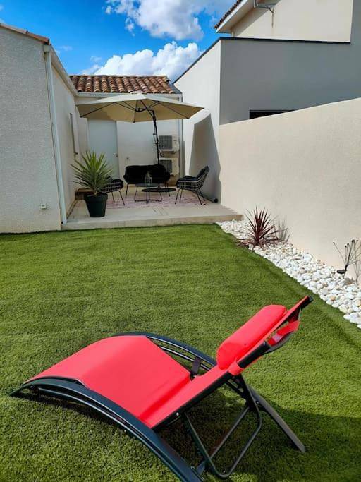 Location de vacances pour 6 personnes, avec jardin à Sauvian - 2