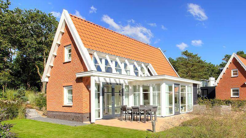 Ferienhaus für 6 Personen, mit Balkon/Terrasse und Terrasse sowie Garten