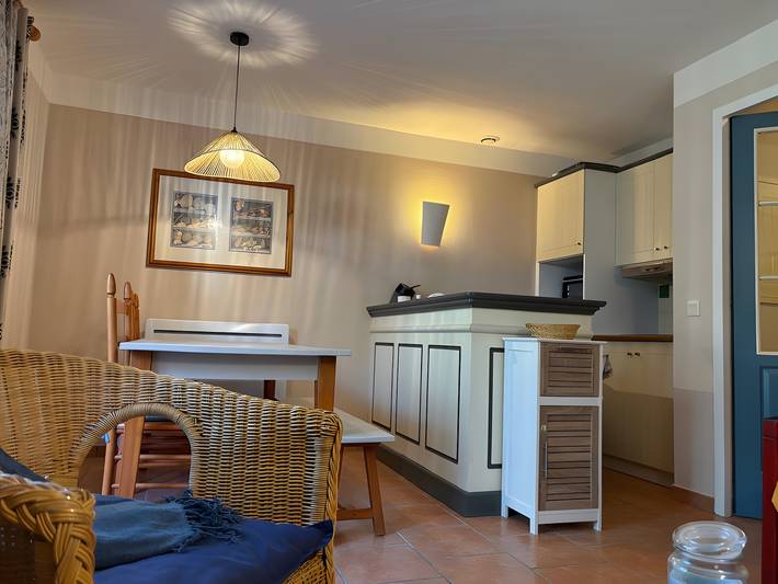 Villa 'Christine' con piscina compartida, jardín compartido y balcón in Moliets-et-Maa, Côte d’Argent