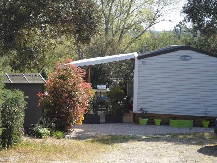 Domaine De La Bergerie - Mobilheim 6 personen - Cottage A - 3 Zimmer - 6 Personen in Roquebrune-sur-Argens, Mittelmeerküste (Frankreich)