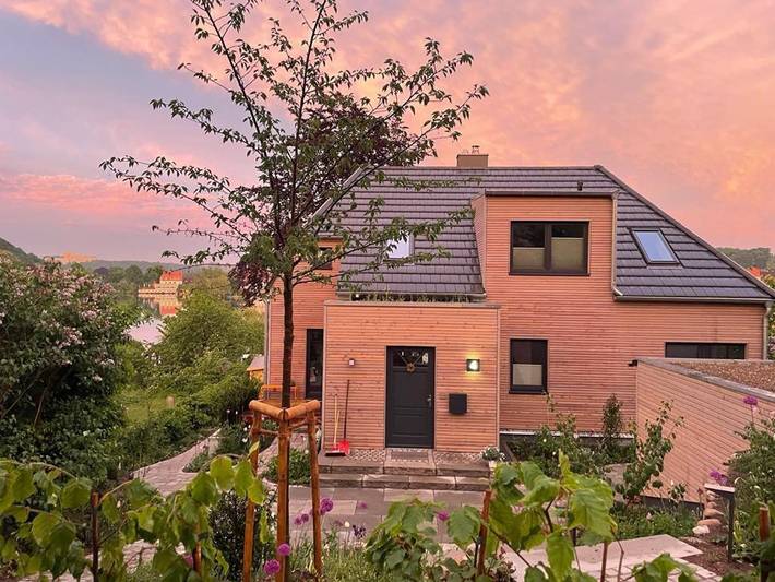 Ferienwohnung für 4 Personen, mit Terrasse und Garten sowie Seeblick in Kreis Herzogtum Lauenburg