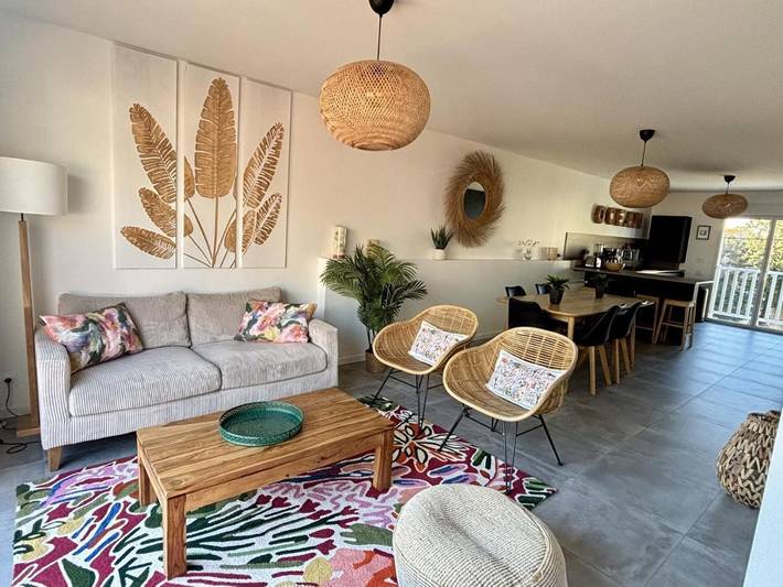 Maison d’hôte pour 6 personnes, avec Balcon