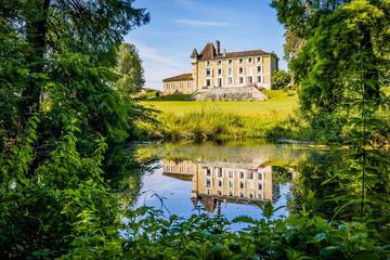 Château pour 18 personnes, avec terrasse et jardin en Nouvelle-Aquitaine