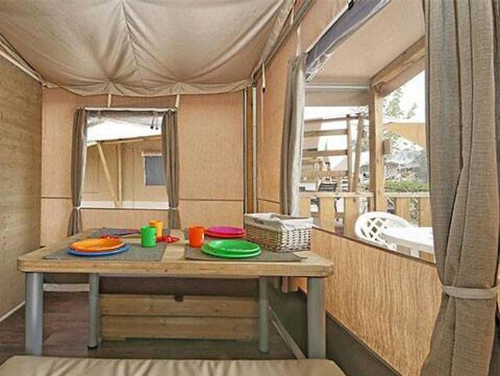 Tente pour 5 personnes, avec bassin pour enfant en Toscane - 4