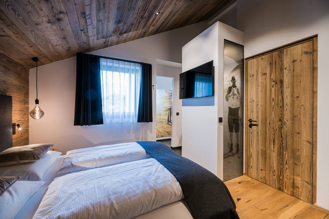 Moderno appartamento per vacanze Chalet Ortles con vista sulle montagne e Wi-Fi in San Valentino alla Muta, Curon Venosta