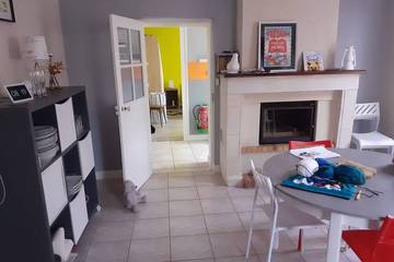 Gîte pour 4 personnes, avec jardin à Saint-Clément-des-Levées