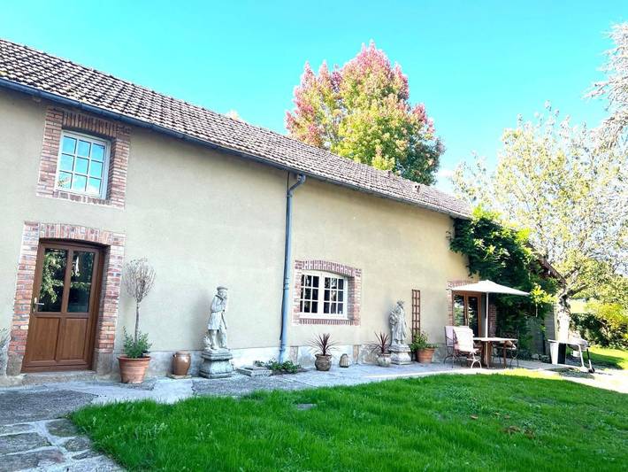 Maison de vacances pour 4 personnes, avec vue ainsi que jardin et piscine