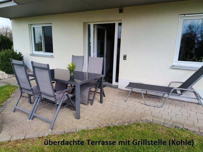 Ferienwohnung für 4 Personen, mit Balkon/Terrasse und Terrasse sowie Sauna in Altmühlsee - 3