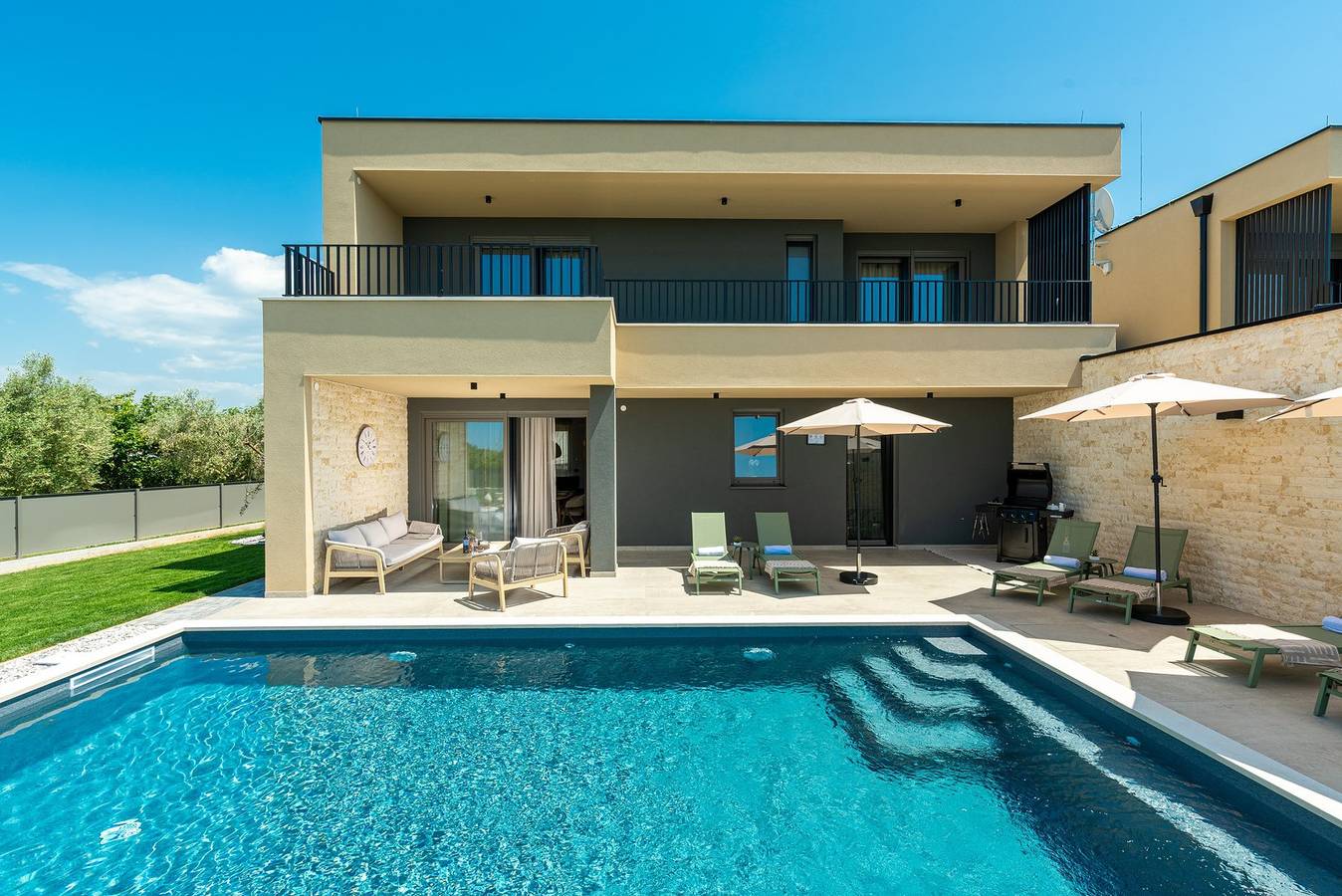 Villa voor 6 personen met zwembad in Novigrad, Regio Umag