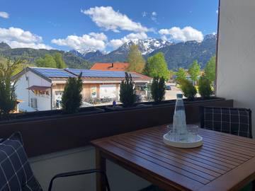 Gîte pour 2 personnes, avec balcon à Pfronten