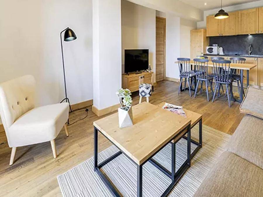 Les Fermes du Mont-Blanc - Terrésens Hôtels et résidences - Appartement 8 personnes - 4 Pieces 8 Personnes Standard in Combloux, Pays du Mont-Blanc