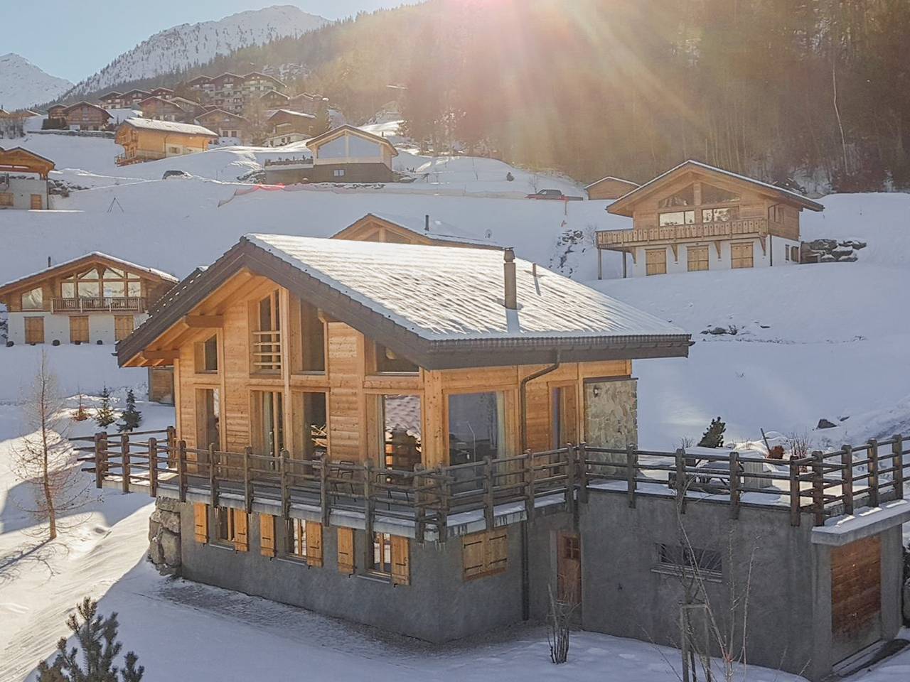 Chalet Chalet Inchalat in La Tzoumaz, Riddes