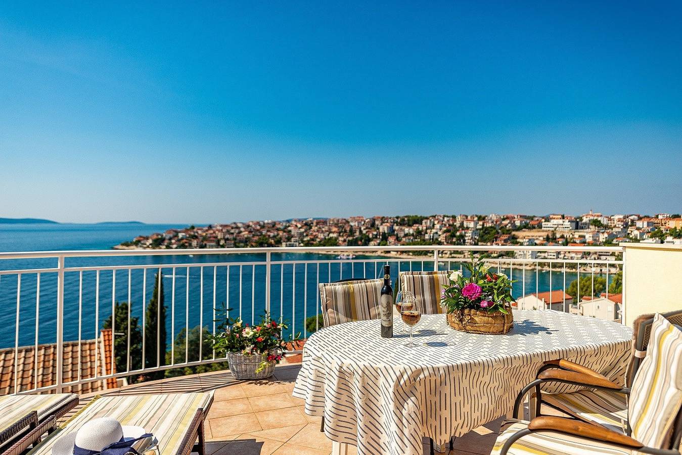 Villa pour 12 personnes avec piscine in Okrug Gornji, Čiovo
