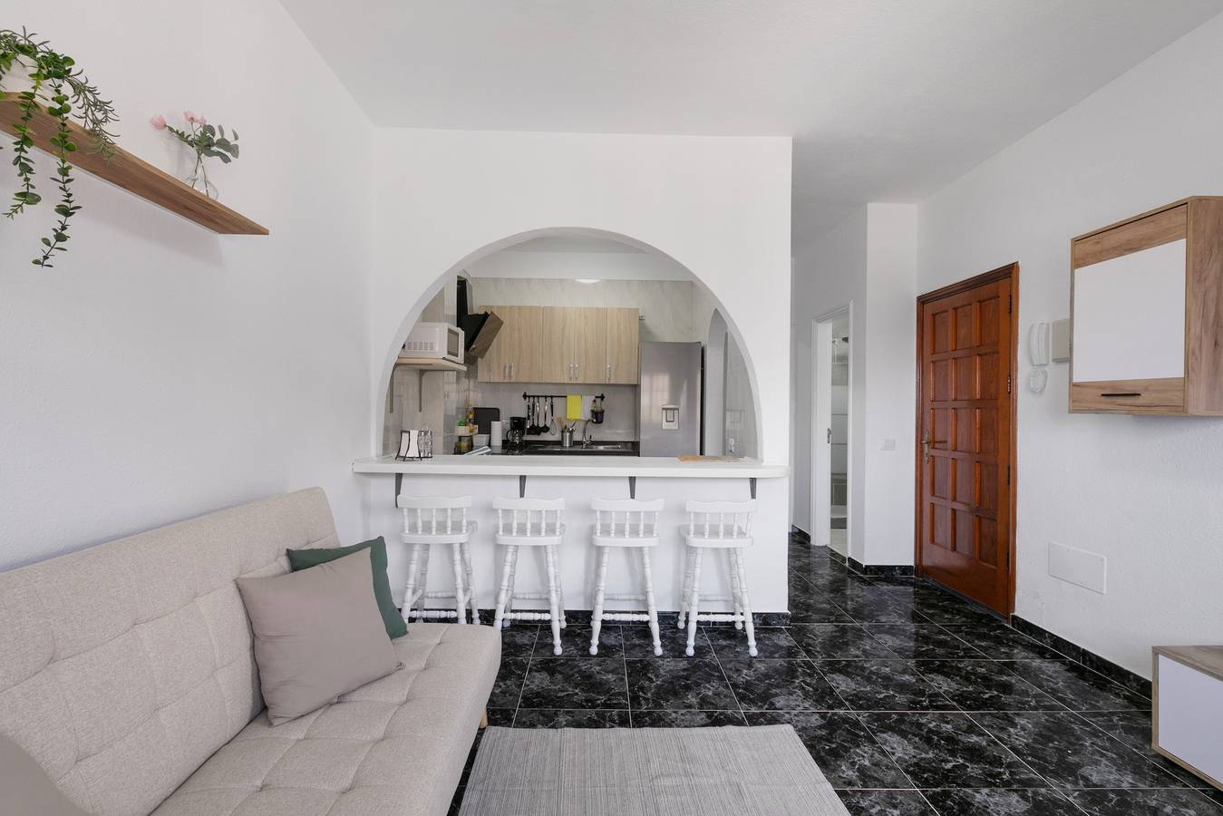 Ganze Wohnung, Ferienwohnung 'Momento Florida' mit Meerblick, Balkon und Wlan in Anaga, Santa Cruz de Tenerife