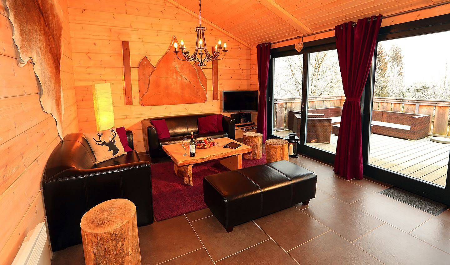 Chalet Bocksberg – Komfortables Chalet mit außergewöhnlichem Bergblick im Harz in Hahnenklee, Goslar
