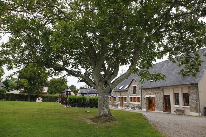 Gîte pour 8 personnes, avec jardin