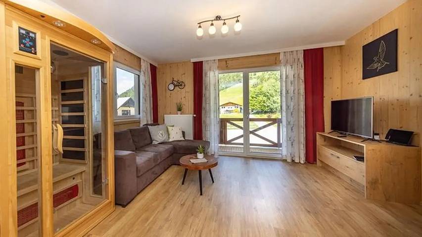 Ferienwohnung für 2 Personen, mit Garten und Sauna in Rußbach am Paß Gschütt - 4