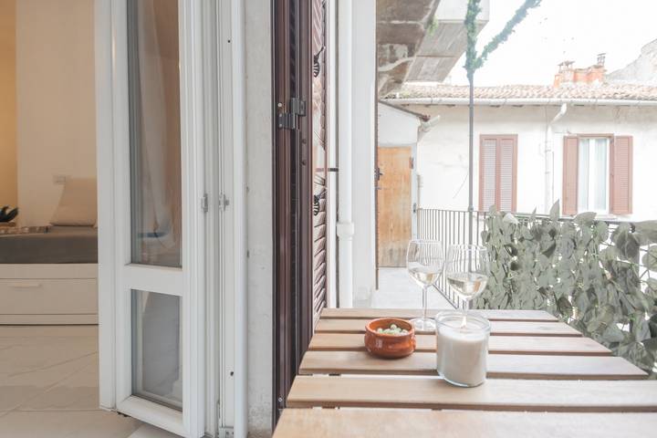 Ferienwohnung für 4 Personen, mit Balkon in Como
