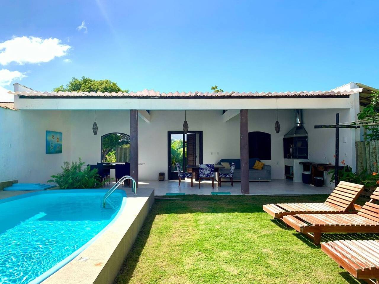 Casa c piscina em condomínio na Praia do Espelho in Praia de Curuipe, Porto Seguro