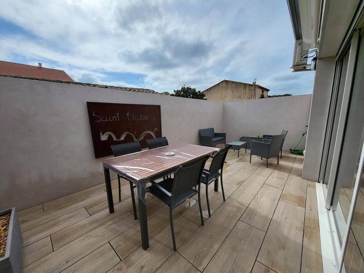 Gîte pour 4 personnes à Saint-Thibéry