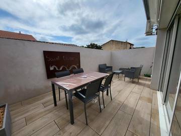 Gîte pour 4 personnes à Saint-Thibéry