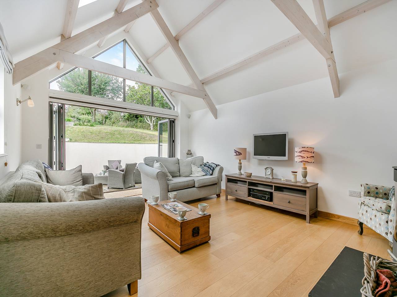 Cottage für 8 Personen mit Garten in Cornwall