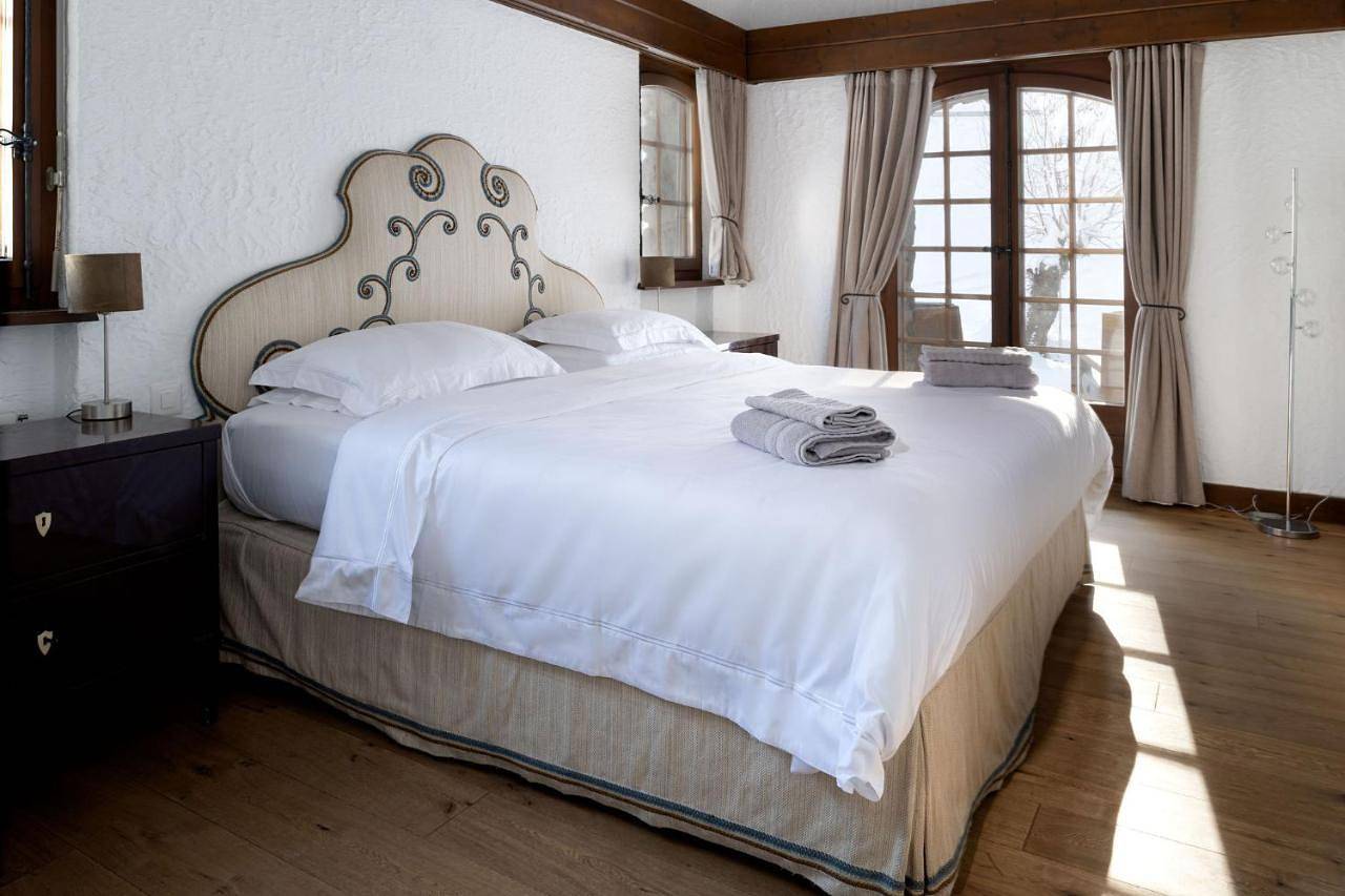 King Room with Mountain View in Mayens-de-Bruson, Bagnes