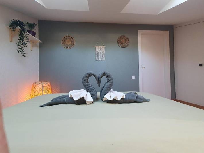Gîte pour 2 personnes, avec Balcon et Terrasse ainsi que Vue et Vue sur le lac à Vevey - 4