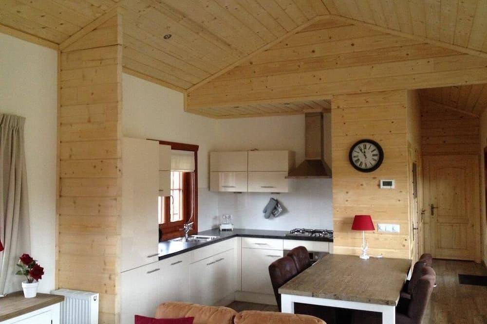 Chalet met open keuken met vaatwasser in Brunssum, Parkstad Limburg